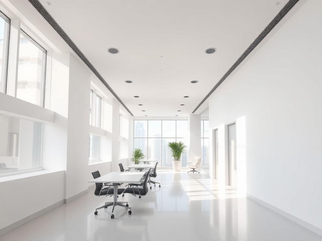 Commercial office painting in Dubai